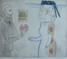 Max Papart Lovers Main Signée