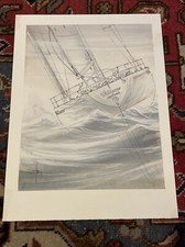 Y MANIER Williwaw (2) Pochoir Aquarelle réhaussée Tiré À Part De Son Livre Rare!