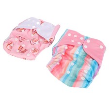 Lot De 2 Couches Lavables Pour Bébé Culottes D'apprentissage Pour Enfant De 3 à