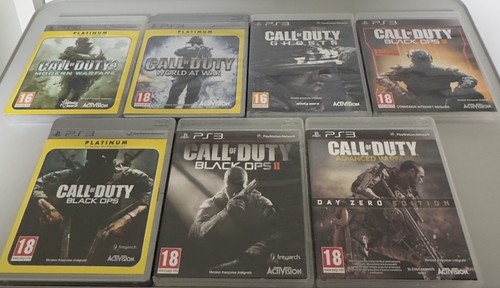 Lot jeux call - lot, of