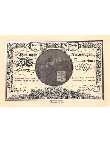 Allemagne kahla 50 pfennig - 50,