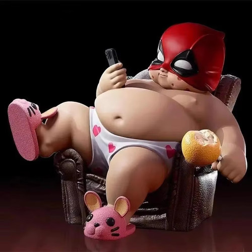 Figurine deadpool fat - figurine,