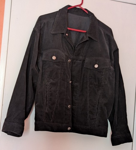 Veste velours noire 100 - veste,
