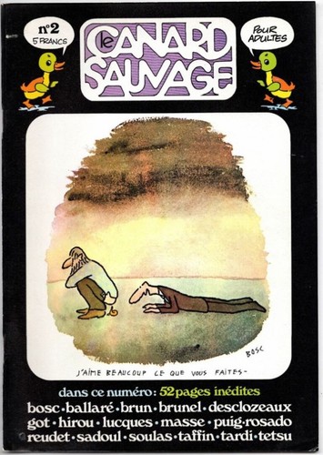 Canard sauvage revue bd - revue,