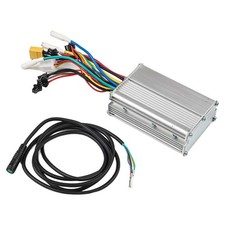 Manette Brushless 48V 21A pour Trottinette Ebike 1000W avec Câble Adaptateur