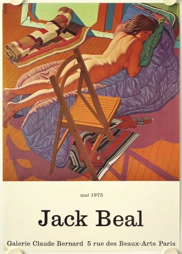 Affiche jack beal 1973 - affiche,