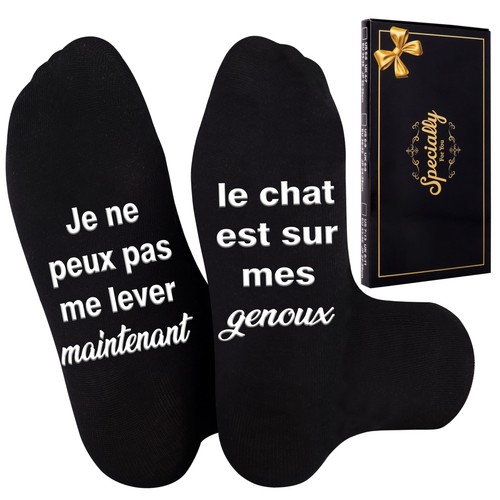 Chaussettes chat homme - chaussettes,