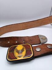 Ceinture avec Boucle Harley Davidson Vintage Taille S/ M