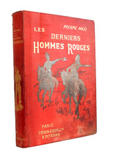 Cartonnage. Pierre Maël. Les derniers hommes rouges ( Roman d'aventure)