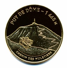 63 ORCINES Panoramique des Dômes 10, Chaussures de rando, 2020, Monnaie de Paris