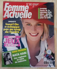 REVUE FEMME ACTUELLE N° 360 DU 19 AU 25 AOUT 1991 EN TBE