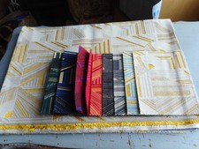 Echantillons de tissus lelievre tassinari et  chatel 4 pièces vend a l unité