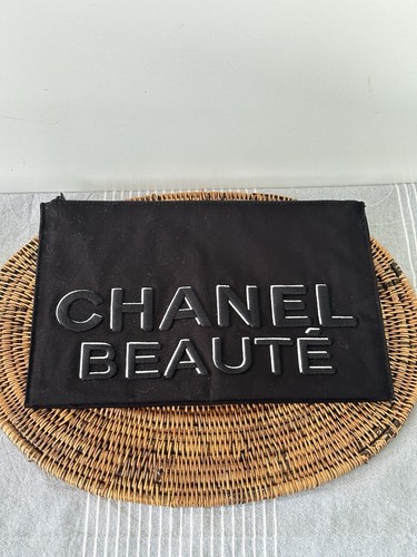Pochette chanel beauté noire - beauté,
