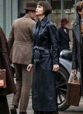 Manteau long cuir - en, d'agneau