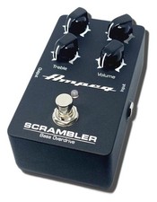 Pédale d'overdrive basse Ampeg Scrambler 9213 testée et fonctionnelle