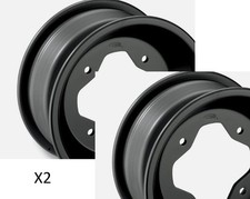 LOT (2) Roue Aluminium AMS 9x8