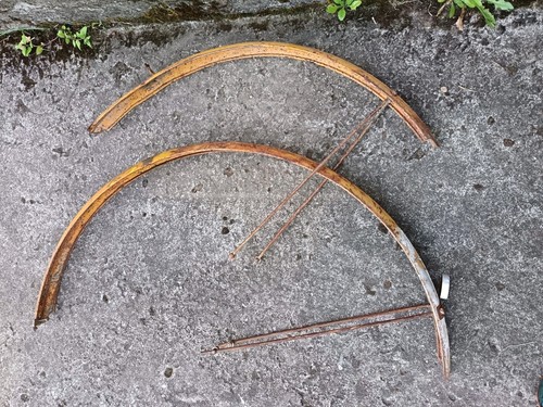 Garde boue vélo - ancien, 1920