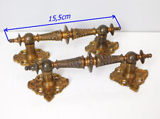 Ancienne Paire de Poignée de Meuble en Bronze du 19ème siècle,porte, tiroir, XIX