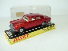 ROLLS ROYCE SILVER SHADOW Rouge DINKY TOYS 158 1:43