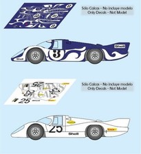 Décal Porsche 917 LH Le Mans