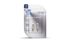 2 AMPOULE NAVETTE C5W A 3 LED SMD 5050 TAILLE 36 MM CANBUS ANTI ERREUR