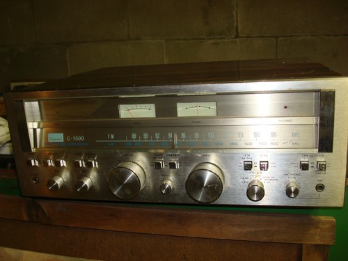 Sansui 5500 vintage stereo - g-5500,
