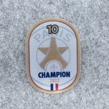 Patch 10ème Titre PSG Paris Saint-Germain Champions 2022 Ligue 1 Badge
