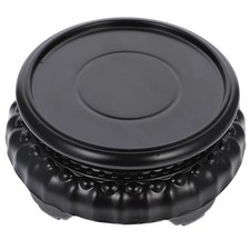  Base en bois chinois support décoratif de support de vase sculpté affichage