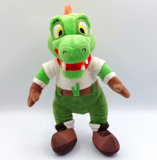 Peluche crocodile alligator parc Walygator foulard rouge environ 32 cm doudou