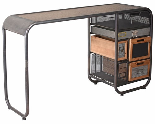 Bureau loft meuble industriel - meuble,