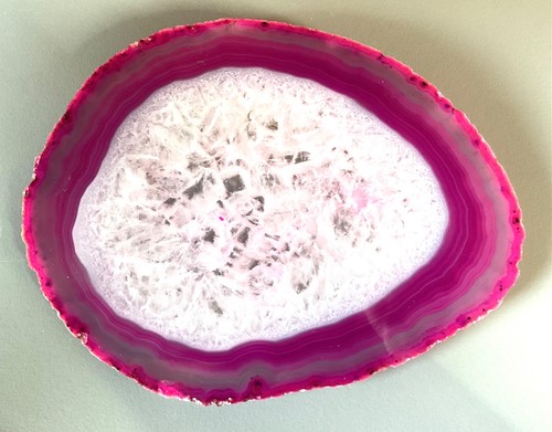 Belle tranche agate - belle, d'agate