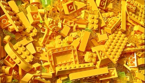 Lego vrac 250g jaune - 250g, et