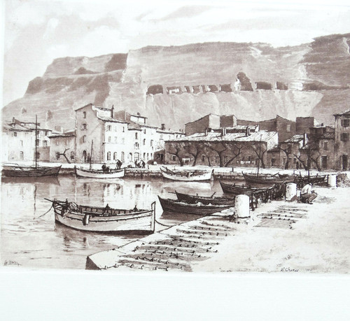 Port saint chamas 1940 - chamas,