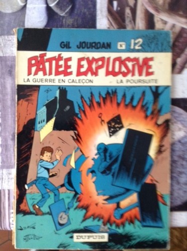 Rare gil jourdan patée - bd,