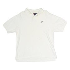 Chaps Femme Polo Blanc À