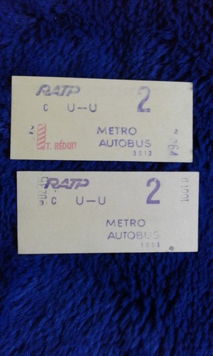 Ticket jaune transport - 2,
