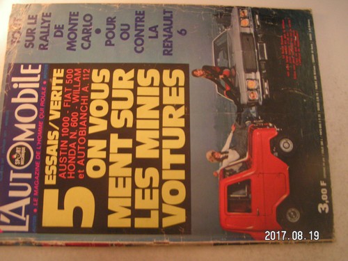 Automobile n 297 renault - **,