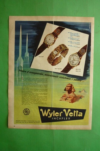 Wyler vetta incaflex - incaflex, montre
