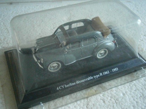 Voiture miniature renault 4cv - voiture,