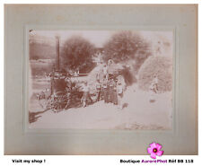 MACHINE À VAPEUR PRESSE À FOIN, AGRICULTURE, CAMPAGNE, TIRAGE 1890 -BB118