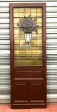Porte vitraux art déco - ,