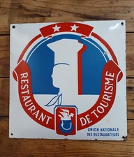 Ancienne plaque émaillée