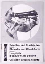 MODE D'EMPLOI OBJECTIF NOVOFLEX LES PIEDS D'ÉPAULES ET DE POITRINE FR EN GER IT