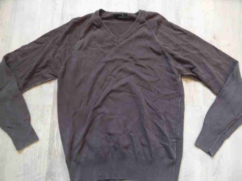 Pull col marron selected - col,