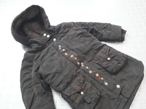 Manteau doudoune marron - manteau,