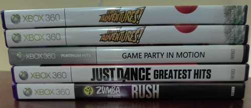 Xbox 360 kinect multiple games - xbox,