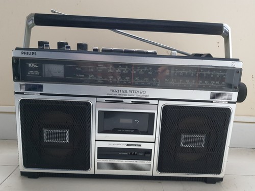 Radio ghettoblaster boombox - ghettoblaster,