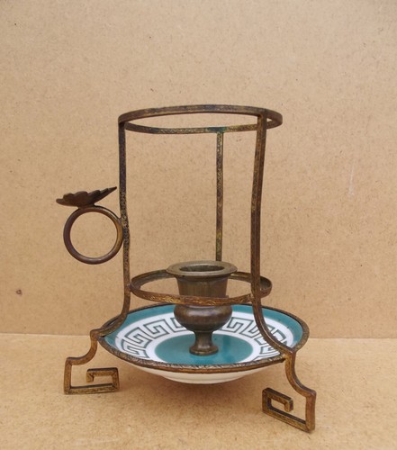 Ancien bougeoir main rat - ancien,