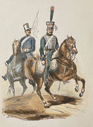 Garde impériale estampe - ,