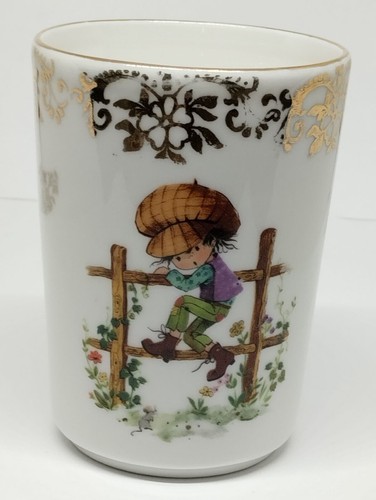 Gobelet verre vintage - gobelet,
